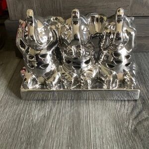 Elephant see no evil hear no evil speak no evil home decoration